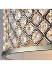 Gallery Home Brass Yoko Flush Ceiling Light - Image 9 of 9