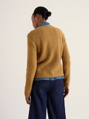 Seasalt Cornwall Yellow Dawson Pick Jumper - Image 3 of 5