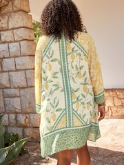 Lemon Tree Morris & Co. Longline Kimono Cover-Up - Image 5 of 7