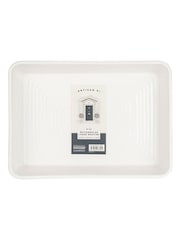 Artisan Street White Large Rectangular Roaster - Image 4 of 4