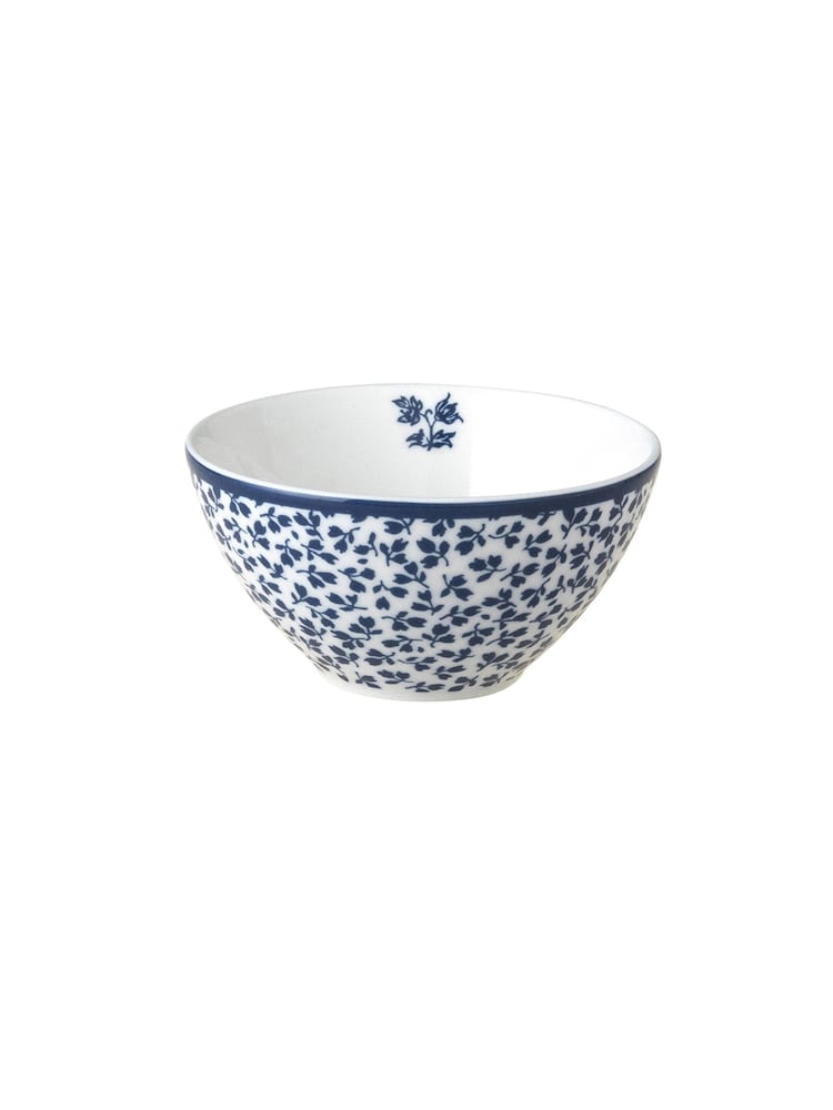 Laura Ashley Blue Blueprint Collectables Floris Bowl - Image 1 of 1