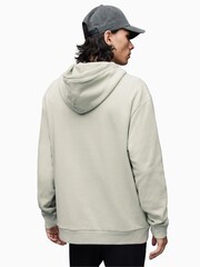 AllSaints Cream Opposition Pullover Hoodie - Image 2 of 5