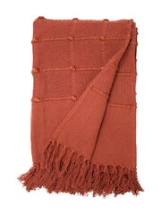 furn. Red Motti Throw - Image 2 of 3