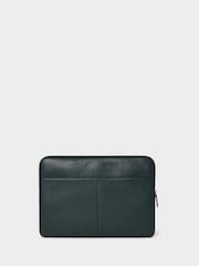 Osprey London Green The Jacob Leather Tech Sleeve Bag - Image 3 of 5