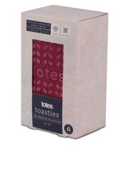 Totes Pink Ladies Premium Thermal Wool Blend Slipper Socks - Image 2 of 5