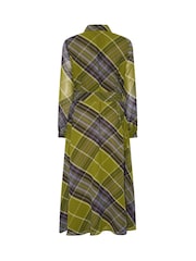 Star by Julien MacDonald Check Print Shirt Maxi Dress - Image 6 de 6