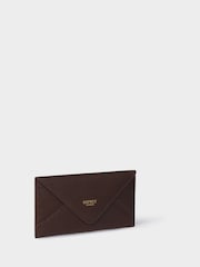 Osprey London Brown The Envelope Leather Card Case Purse - Image 2 of 6