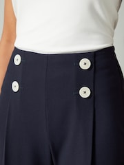 LK Bennett Parker Button Front Trousers - Image 1 of 4