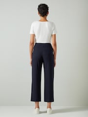 LK Bennett Parker Button Front Trousers - Image 2 of 4