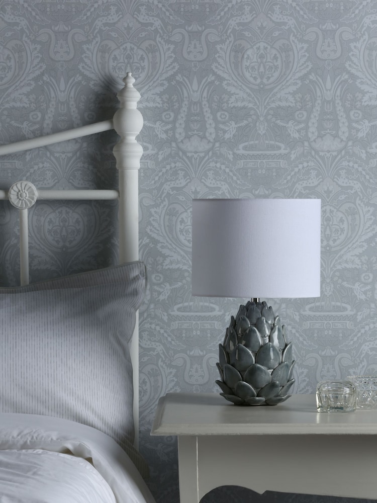 Laura Ashley Blue Gresford Table Lamp - Image 2 of 5