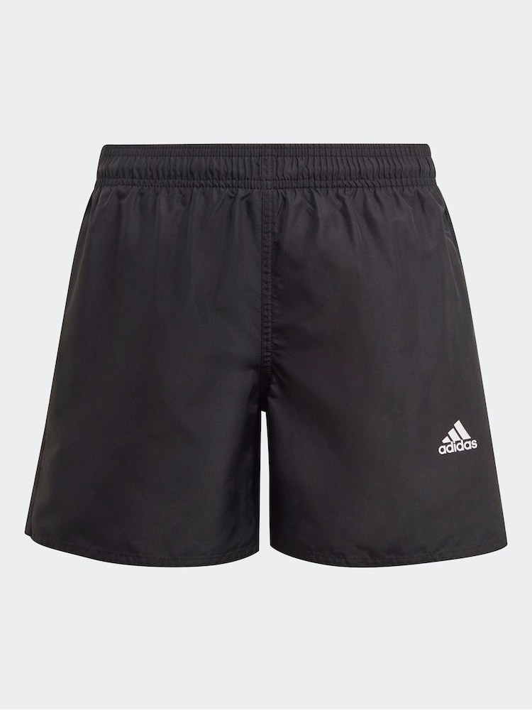 adidas Black Classic Badge Of Sport Swim Shorts - Image 1 of 5