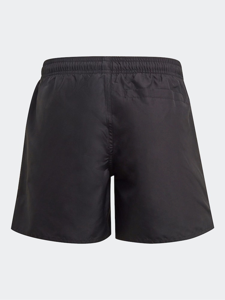 adidas Black Classic Badge Of Sport Swim Shorts - Image 2 of 5