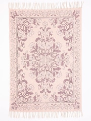 موف ـ سجادة بطبعة عتيقة بشرّابة بمقاس 120 x 170 cm تشكيلة Kew من Esselle - صورة 1 من 3