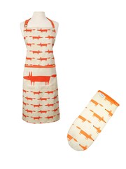 Scion Natural Mr Fox Cotton Apron & Gauntlet - Image 1 of 1