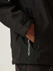 Regatta Black Birchdale Waterproof Hooded Jacket - Image 6 of 9