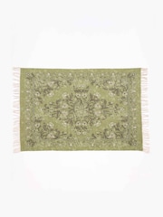 Esselle Kew 120x170cm Olive Antique Printed Rug with Tassel - Slika 4 od 4