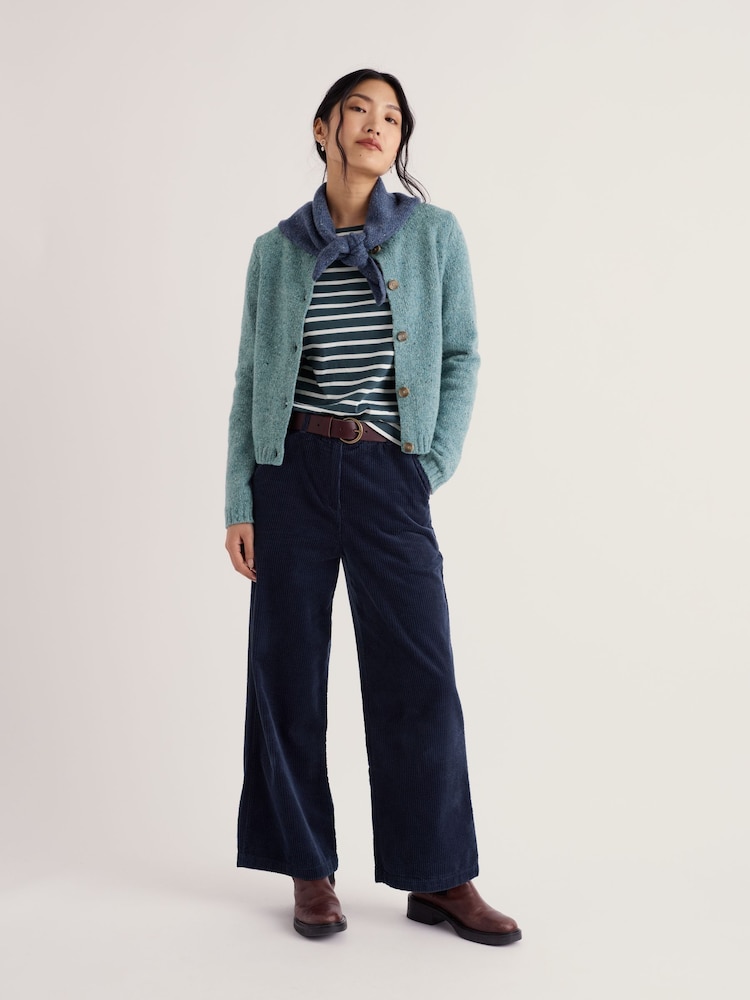 Bleu clair - Seasalt Cornwall Dawson Pick Wool Blend Cardigan - Image 2 sur 5 Bleu clair - Seasalt Cornwall Dawson Pick Wool Blend Cardigan - Image 2 sur 5