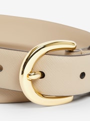 Lauren Ralph Lauren Charm Leather Skinny Belt - Image 5 of 5
