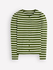 Listra verde - Camiseta Boden com mangas bufantes - Imagem 1 de 1
