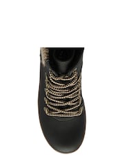 Lotus Jet Black Zip-Up Ankle Boots - Image 4 of 4