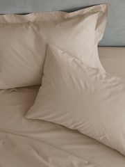 Catherine Lansfield Natural Percale Extra Deep Fitted Sheet - Image 2 of 3