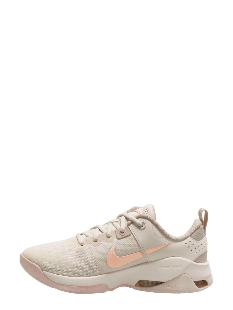 Nike Cream Air Zoom Bella 6 Training Trainers - Image 2 of 4