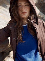 Seasalt Cornwall Brown Janelle Coat - Image 5 of 7