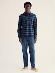 Seasalt Cornwall Blue Shoreman Printed Shirt - Image 1 of 2