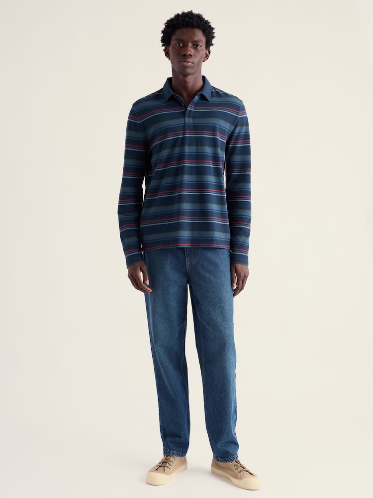 Seasalt Cornwall Blue Shoreman Printed Shirt - Image 1 of 2