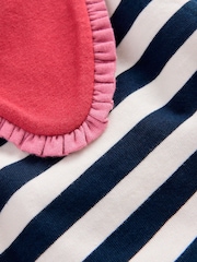 Azul - Camisa Boden estilo bretão com gola - Imagem 3 de 3