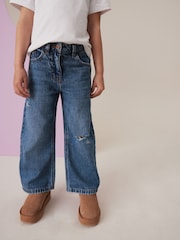 Dark Wash Wide Leg Jeans (3-16yrs) - Image 1 of 6