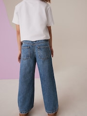 Dark Wash Wide Leg Jeans (3-16yrs) - Image 3 of 6