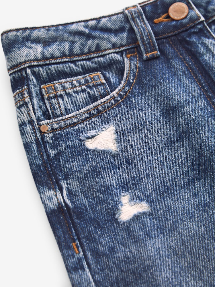 Dark Wash Wide Leg Jeans (3-16yrs) - Image 6 of 6