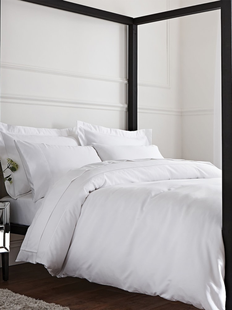 Bianca Luxury 800 Thread Count 100% Cotton Sateen Duvet Cover and Pillowcase Set - Изображение 1 из 3