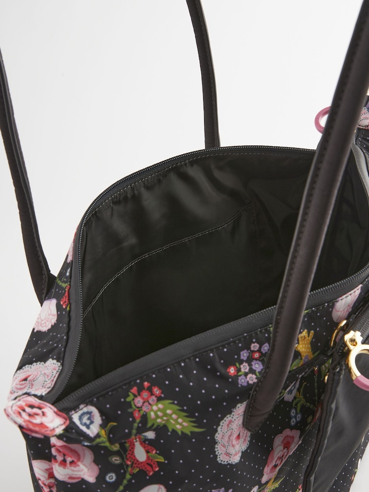Cath Kidston Black Medium Tote Bag - Image 14 of 14