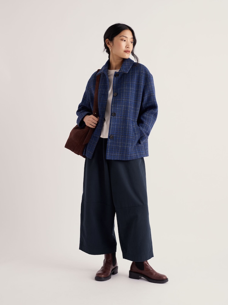 Μπλε - Seasalt Cornwall Beamwind Wool Blend Coat - Εικόνα 1 από 5 Μπλε - Seasalt Cornwall Beamwind Wool Blend Coat - Εικόνα 1 από 5