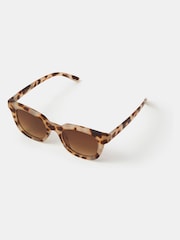 Accessorize Brown Tort Wayfarer Sunglasses - Image 1 of 2