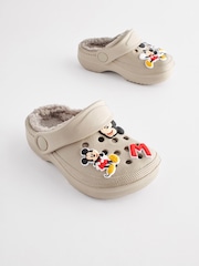 Mickey Mouse Stone Natural Slipper Clogs - Image 1 of 5