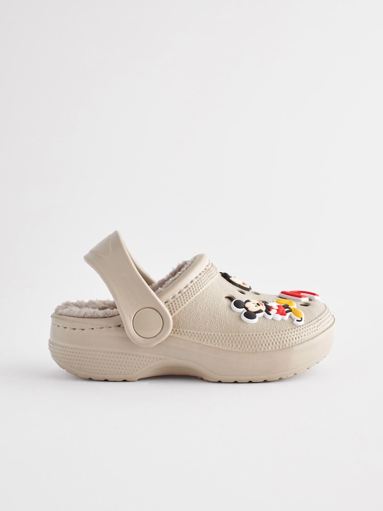 Mickey Mouse Stone Natural Slipper Clogs - Image 2 of 5