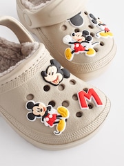 Mickey Mouse Stone Natural Slipper Clogs - Image 4 of 5