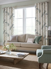 Laura Ashley Blue Belvedere Made to Measure Curtains - Image 1 of 7
