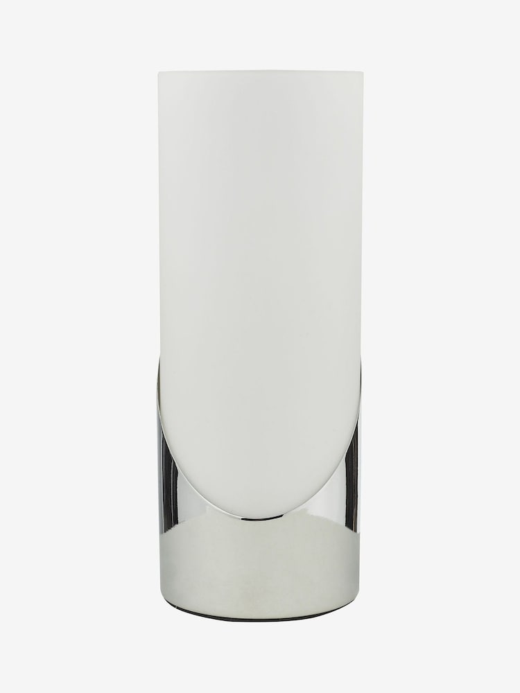 Dar Lighting Silver Faris Touch Table Lamp - Image 4 of 4