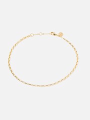 Accessorize 14ct Gold Plated Chain Anklet - Image 1 of 2