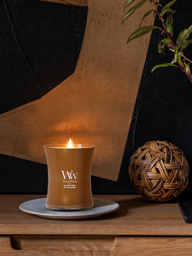 Woodwick Gold Medium Hourglass Candle - Image 2 of 5 Woodwick Gold Medium Hourglass Candle - Image 2 of 5