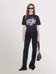 ANINE BING Black Walker California T-Shirt - Image 1 of 5