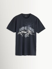 ANINE BING Black Walker California T-Shirt - Image 4 of 5