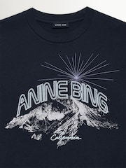 ANINE BING Black Walker California T-Shirt - Image 5 of 5