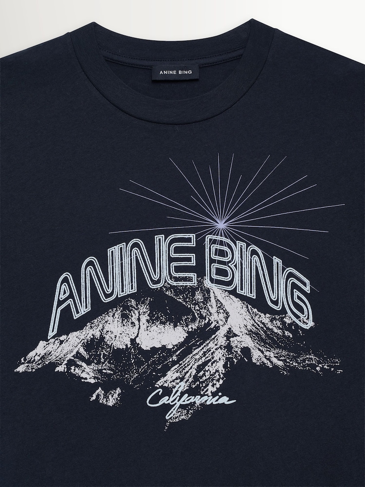 ANINE BING Black Walker California T-Shirt - Image 5 of 5