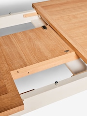 Classic Cream 6 to 10 Seater Extending Dining Table - Image 7 of 7