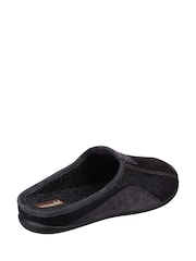 Cotswold Black Westwell Slippers - Image 2 of 5